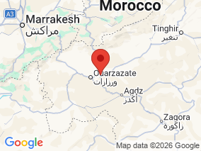 Map of Site Report: Ouarzazate Lake, Morocco